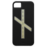 Nauthiz Rune gold iPhone 5 Cover