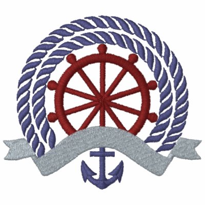 Nautical 3 Motif Jacket by Embroidery4U