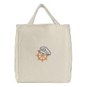 Nautical 4 Motif embroidered bags by Embroidery4U Nautical 4 Motif embroidered bags