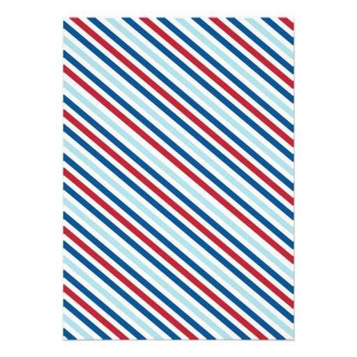 Nautical Ahoy Boy Baby Shower Invitation