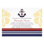 Nautical Anchor Bridal Shower Invitations
