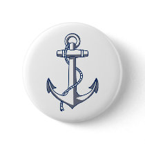 Nautical Anchor buttons