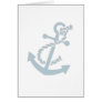 Nautical Anchor Greeting Card