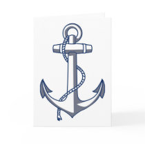Nautical Anchor cards
