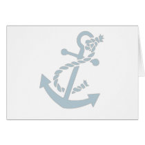 Nautical Anchor cards