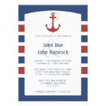 Nautical Anchor invitations