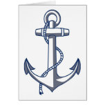 Nautical Anchor Greeting Card