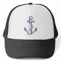 Nautical Anchor Trucker Hats