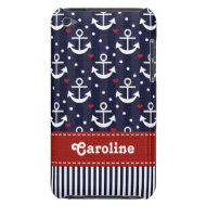 Nautical Anchor iPod Touch 4g Case Cover casematecase