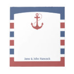 Nautical Anchor notepads