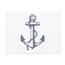 Nautical Anchor Postcard