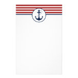 Nautical Anchor Stationery Design