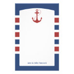 Nautical Anchor Stationery Paper