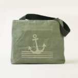 Nautical Anchor Stripe Design