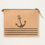Nautical Anchor Stripe Design