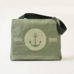 Nautical Anchor Stripe Design