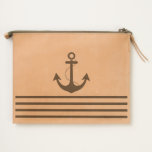 Nautical Anchor Stripe Design