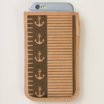 Nautical Anchor Stripe Design iPhone 6/6S Case