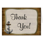 Nautical Anchor Thank You Card
