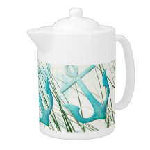 Nautical Anchors Beach Ocean Seaside Coastal Theme