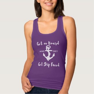 Nautical Bachelorette Party Wedding Tank Top