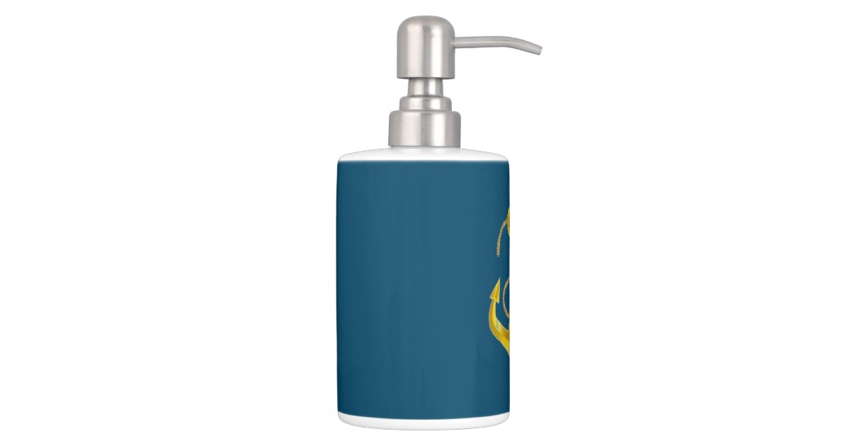 NAUTICAL BATHROOM DISPENSER SET Zazzle