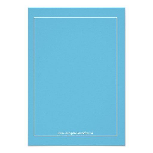 Nautical Blue Wedding Rehearsal Dinner Invitations