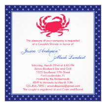 Nautical Bridal Shower Invitation
