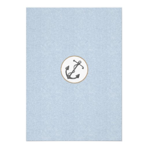 Nautical Bridal Shower Invitation