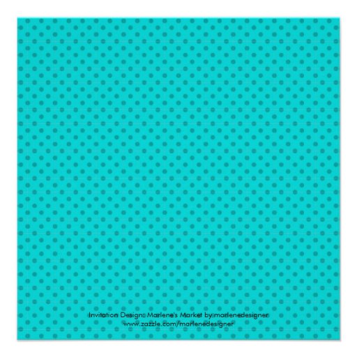 Nautical Bridal Shower Invitation Orange/Teal