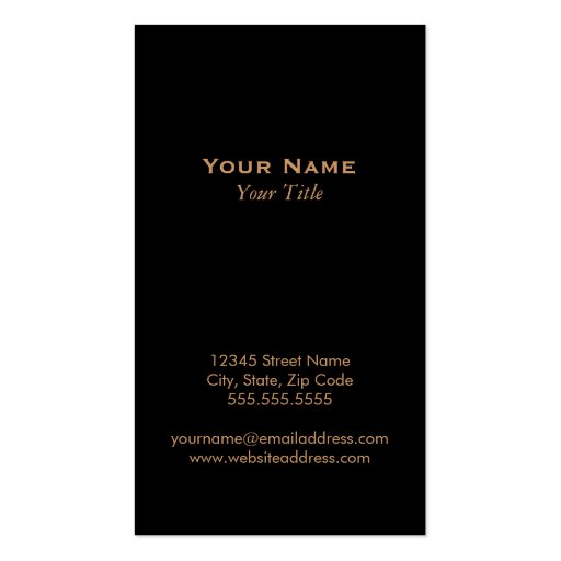 Nautical Business Card Business Card Template (back side)
