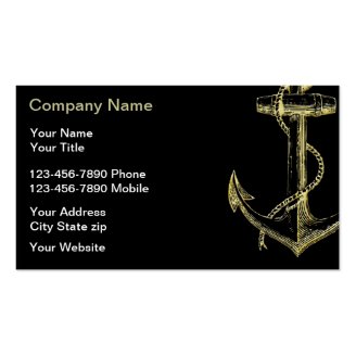 Nautical Business Cards