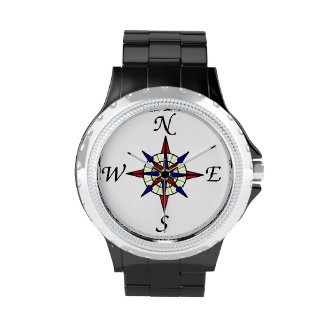 Nautical Compass Wrist Watch
