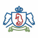Nautical Crest embroidered shirts