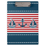 Nautical design clipboard