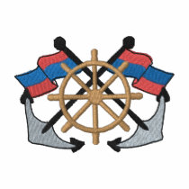 Nautical Design embroidered shirts by ZazzleEmbroidery Nautical Design embroidered shirts