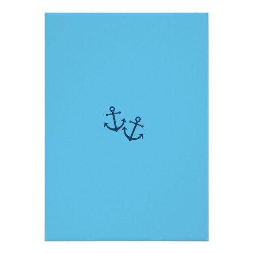 Nautical First Birthday Invitation