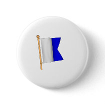 Nautical Flag 'A' Pin