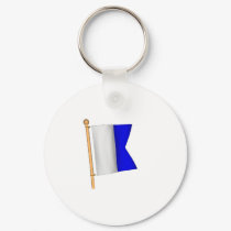 Nautical Flag 'A' keychains