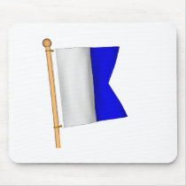 Nautical Flag 'A' Mouse Mat