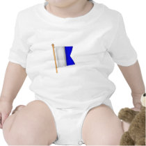 Nautical Flag 'A' t-shirts