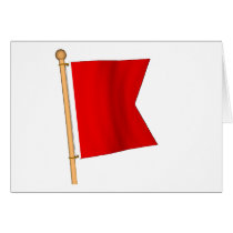 Nautical Flag 'B' Card