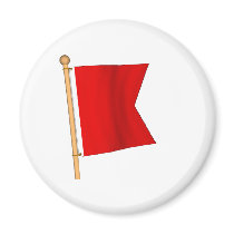 Nautical Flag 'B' magnets