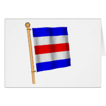 Nautical Flag 'C' Card