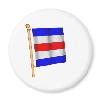 Nautical Flag 'C' Fridge Magnets
