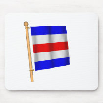 Nautical Flag 'C' Mouse Pad