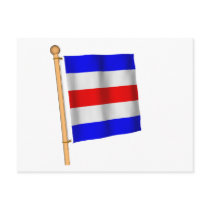 Nautical Flag 'C' Postcard