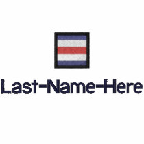 Nautical Flag "C" Shirt - Personalize Two Places embroidered shirts