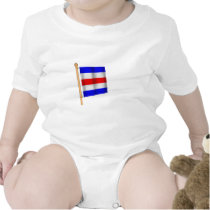 Nautical Flag 'C' Baby Bodysuits