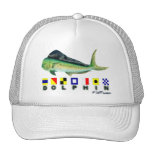 Nautical Flag Collection by FishTs.com Mesh Hat